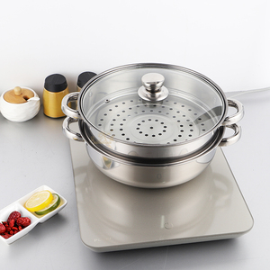 Utensilios de cocina de alta calidad, <span class=keywords><strong>olla</strong></span> de vapor de <span class=keywords><strong>acero</strong></span> <span class=keywords><strong>inoxidable</strong></span>, multifunción, para sopa y cocina - Product Image 4