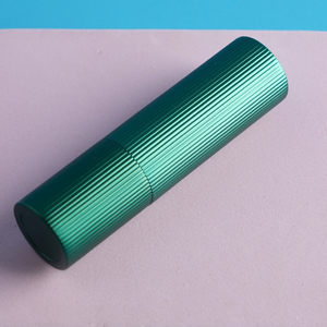 Hộp đựng son môi nhôm hình trụ cao cấp, vỏ son dưỡng môi, thiết kế sọc, chai mỹ phẩm nhôm trống, dạng ống tròn, mẫu miễn phí - Product Image 4