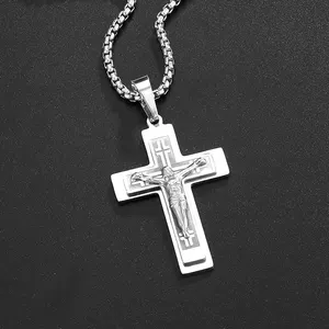 Лазерная гравировка металлическая эмаль Аллах треугольное ожерелье фото стильный кулон крест Иисус