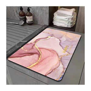 Morbido 3D tappetino bagno assorbire acqua ad asciugatura rapida per bagno tappetini - Product Image 2