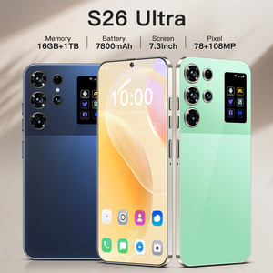 Smartphone S26 Ultra Haute Performance 16 Go + 1 To Octa Core Appareil Photo 108 MP 5G LTE Double <span class=keywords><strong>SIM</strong></span> 144 Hz Version Mondiale Anglaise Original <span class=keywords><strong>Pas</strong></span> <span class=keywords><strong>Cher</strong></span> - Product Image 5