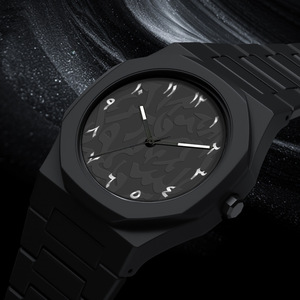 Nuovi <span class=keywords><strong>Orologi</strong></span> al <span class=keywords><strong>Quarzo</strong></span> Impermeabili da <span class=keywords><strong>Uomo</strong></span>, Quadrante 40mm, Cassa in Acrilico, Display Arabo, <span class=keywords><strong>Orologi</strong></span> Unisex - Product Image 2