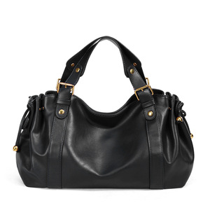Sacs fourre-tout en gros d'usine, sacs Boston en cuir <span class=keywords><strong>souple</strong></span> tendance, sacs de banlieue simples grande capacité, sacs à main rétro de luxe léger - Product Image 1