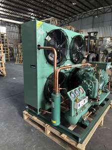 Высококачественный полугерметичный компрессорный агрегат 12 л.с. с воздушным охлаждением, на хладагенте R404a, гарантия 1 год, для холодильников - Product Image 4