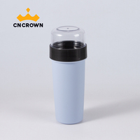 Color personalizado de grado alimenticio multifunción PP termo contenedor de alimentos OEM y ODM nevera microondas botella de sopa taza de agua