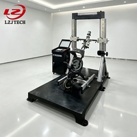 Machine d'essai conforme aux normes pour le mécanisme de direction des poussettes, destinée aux tests de performance de fatigue à long terme du guidon