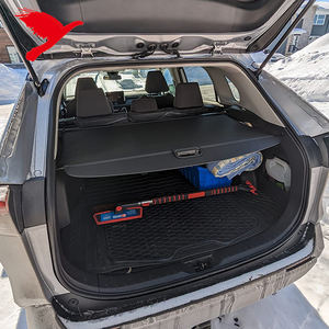 Negro SUV retráctil maletero trasero <span class=keywords><strong>equipaje</strong></span> protección de seguridad cubierta de carga para <span class=keywords><strong>Toyota</strong></span> <span class=keywords><strong>RAV4</strong></span> 2019-2024 - Product Image 5
