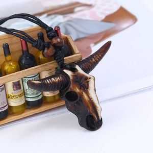 Collar <span class=keywords><strong>de</strong></span> Toro, Colgante <span class=keywords><strong>de</strong></span> Calavera Pagana <span class=keywords><strong>de</strong></span> Vaca, Gargantilla con Cabeza <span class=keywords><strong>de</strong></span> Buey, Joyería Retro <span class=keywords><strong>de</strong></span> Estilo Étnico, Collar <span class=keywords><strong>de</strong></span> Hueso <span class=keywords><strong>de</strong></span> Yak <span class=keywords><strong>de</strong></span> Imitación, Amuleto - Product Image 2