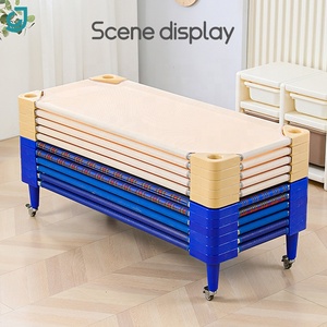Lits de Crèche Empilables en Acier et Plastique pour Enfants de Maternelle - Product Image 4