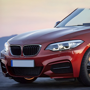 Fari anteriori per <span class=keywords><strong>BMW</strong></span> Serie 2 F22 2014-2021, aggiornamento con proiettore a LED ad alta configurazione e luci Angel Eyes, accessori. - Product Image 2