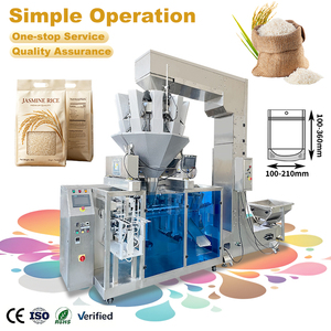 Automatic High Speed Premade Pouch Rice Grain Packaging Machines for Commercial Bags - Product Image 1