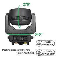 Igracelite 19x40W RGBW Movinghead Circle Control Wash Zoom Dj LED Moving Heads Stage Light