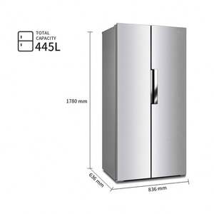 456L Pratique Offre Spéciale Réglable Jambe Écran <span class=keywords><strong>Tactile</strong></span> Réfrigérateur En Acier Inoxydable Couleur Réfrigérateur Intelligent - Product Image 4