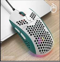 Supplier Mouse Gaming Berkualitas Tinggi 7 Tombol RGB Berkabel 7200DPI Optik USB untuk Komputer