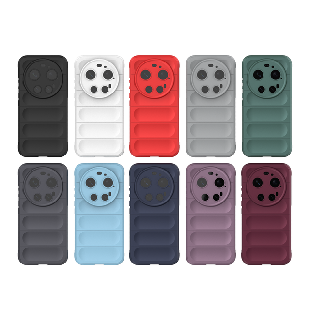 2-in-1 Shockproof Waterproof Ultra Flexible Dust-Resistant Skin-Feel Magnetic Phone Case for Xiaomi 17 Ultra Series