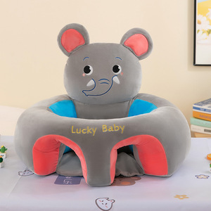 Sofá Cama de Peluche para Bebés en Oferta, Asiento de Peluche con Forma de Animal, Cojín de Sofá de Peluche con Relleno - Product Image 5