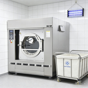 Lave-linge électrique commercial entièrement automatique en acier inoxydable de 30 kg pour usage hôtelier - Product Image 1