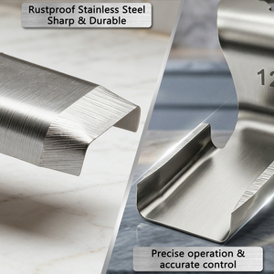 Harpow <span class=keywords><strong>Herramienta</strong></span> Multiusos: Cuchilla Fría para Remover Selladores, Calafates y Adhesivos de Parabrisas y Vidrios de Automóviles - Product Image 3