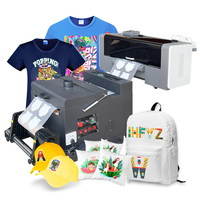White Toner Desktop Automatic Full Set Machine Heat Transfer A3 PET Film DTF Printer Direct to Film Printer