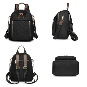 Anti Theft Waterproof Oxford Designer <strong>Backpack</strong> Zipper <strong>Women's</strong> Business Fashion <strong>Laptop</strong> Ladies Large Capacity Travel Luxury Girls - Product Image 3