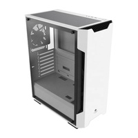 Boîtier JNP pour ordinateur de jeu Nouveau design Ventilateur de bureau Armoire de serveur Système de refroidissement d'eau Châssis d'alimentation PC de jeu en plastique