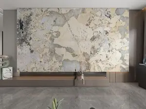 Atacado pandora lâmina de mármore branco, patagônia, telha de mármore natural luxo pedra brasileira pandora, mármore