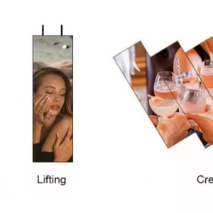 Pantalla LED Publicitaria Vertical a Todo Color para Exteriores, P2.5, 640x1920mm, 160,000 Píxeles, para Aeropuertos - Product Image 4