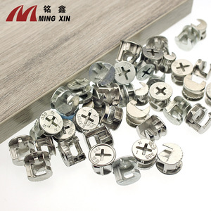 Conector de Muebles Ming Xin, Rueda Excéntrica de Aleación de Zinc 18 16, Tuerca de Bloqueo - Product Image 1