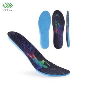 JOGHN-plantillas de zapatos suaves antideslizantes para <span class=keywords><strong>fascitis</strong></span> <span class=keywords><strong>Plantar</strong></span>, almohadillas de cojín de tacón, suelas planas de tela para correr - Product Image 2