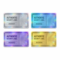 Étiquette anti-contrefaçon avec numéro de série par code QR, directement du fournisseur, avec illustration de marque privée pour boîtes de parfum