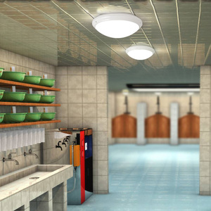 QiaoSheng <b>Led</b> Ceiling <b>Light</b> 12W With Radar <b>Sensor</b> For Hallway Bathroom Toilet Lighting Fixtures From Zhongshan - Product Image 3