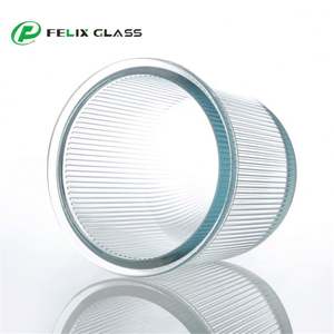 Cubiertas Ecológicas de Vidrio Borosilicato Templado Prensado en Molde, Diseño Industrial Moderno, Cilindro 7J, Resistentes a Impactos y a Prueba de Explosiones - Product Image 2