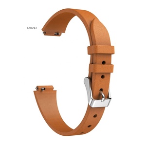 Bandas de <span class=keywords><strong>reloj</strong></span> inteligente de cuero de lujo, accesorios de repuesto de 230mm, correas de pulsera para <span class=keywords><strong>Fitbit</strong></span> <span class=keywords><strong>Inspire</strong></span> <span class=keywords><strong>HR</strong></span> Band - Product Image 4