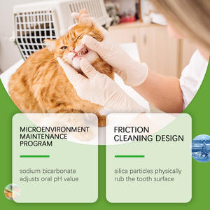 Toallitas de Limpieza Dental para Perros y Gatos Kriath, Tela No Tejida, <span class=keywords><strong>Aliento</strong></span> Fresco, Control de Placa, Limpieza Suave, Sin Perfume - Product Image 2