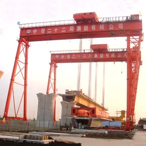 Gantry Cranes For Shipyard Customized Truss Type Double Girder Hydraulic Gantry Crane 100 Ton 120 Ton With Factory Price