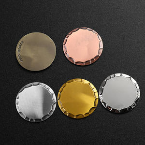 冲压金属设计您自己的铜银色高尔夫硬币球笔高尔夫球笔定制锤边 - Product Image 4