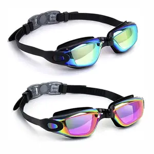 Распродажа, плавательные очки, плавательные очки, не протекающие противотуманные очки, очки для плавания в триатлоне с защитным чехлом
