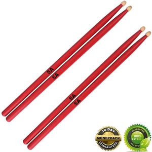<span class=keywords><strong>Baquetas</strong></span> de Hickory 5A Personalizadas al por Mayor, Instrumentos Musicales a Granel de Colores para Conjuntos de Batería, Material de Arce, Modelo Número 7A - Product Image 3