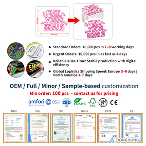 キラキラ永久ステッカーカスタムUV印刷防水取り外し可能PVCビニールステッカーロゴラベルステッカー電話ラップトップ用 - Product Image 6