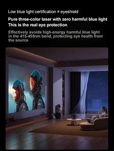 Hisense Vidda C2S Native 4K Proyector láser de tres colores Smart 2000 CVIA Lumens 1700:1WiFi 6 Home Movie Mini proyector portátil - Product Image 6