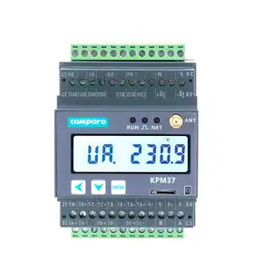 380V/660V DIN 35mm Wireless CT operated 3 Phase energy meters wifi electric sub meter