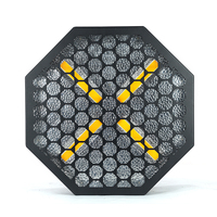 Luz LED Profesional para Escenario, 8000 Lúmenes, Ámbar RGB, Control DMX Inalámbrico, IP20, Voltaje Universal para Teatro, Conciertos, Bares y Clubs