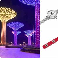 Luces LED Decorativas de Puntos para Exteriores, Impermeables, para Edificios Comerciales, Centros Comerciales, Parques, Hoteles y Jardines
