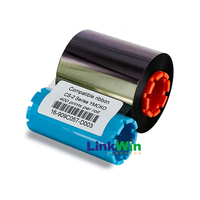 Offerta Speciale: Nastro per Carte d'Identità YMCKO con Codice Regione 400 Immagini CS-2 per Stampanti HiTi CS200, CS200e, CS220e, CS290e, Stampa su Carte PVC
