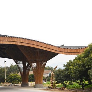 Bamboo Archway Pergola ZG 03 Weather Resistant Outdoor Decorative Structure For Garden Landscape - Product Image 3