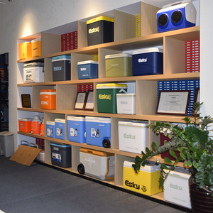 Glacière isotherme Icemaster personnalisée pour camping, pique-nique, canettes de bière, pêche sur glace, avec roues - Product Image 6