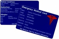 Kartu IC/ID PVC Cetak Warna Penuh Harga Pabrik untuk Sistem Informasi Pasien, Residen Rumah Sakit, RFID NFC 13.56MHz