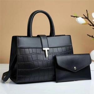 Bolso de madre Unisex de PU geométrico de moda 2024, bolsos convenientes versátiles - Product Image 1