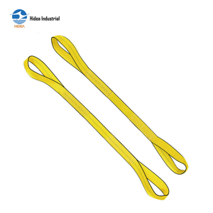 <span class=keywords><strong>Eslinga</strong></span> de elevación de poliéster cónica tipo <span class=keywords><strong>4</strong></span> estándar de EE. UU. con ojos trenzados y doblados para aparejos aéreos y elevación industrial - Product Image 2