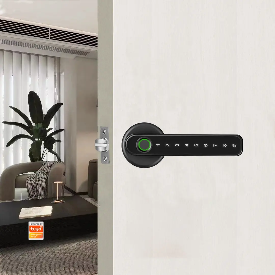 Thông minh khóa cửa Wifi ổ khóa an ninh cửa từ thẻ chìa khóa vân tay khóa cửa